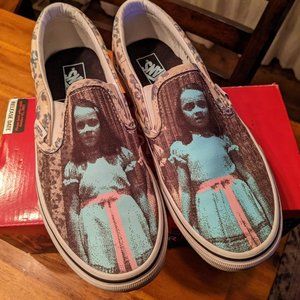 Vans x House of Terror The Shining Grady Twins Classic Slip-ons